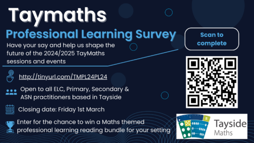 Tayside Numeracy and Mathematics Professional Learning Survey